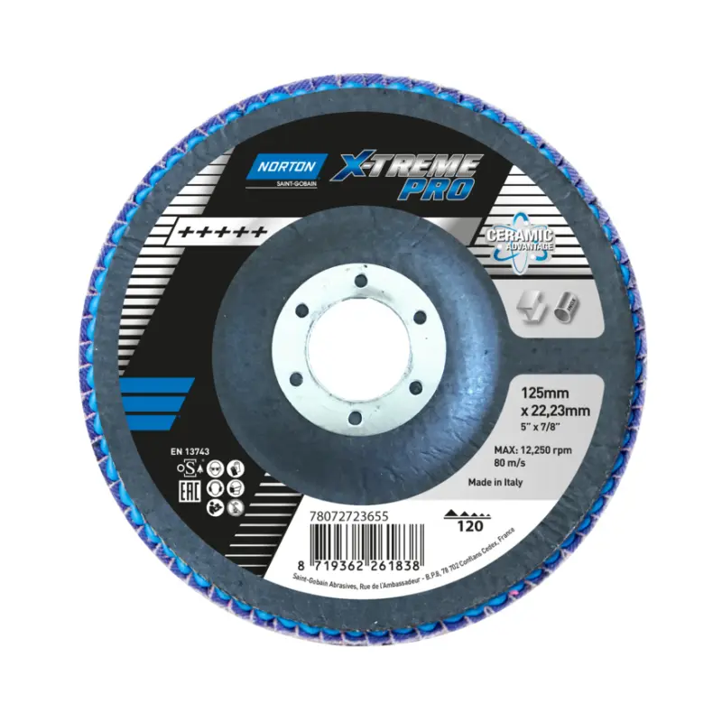 125x22,2/120 k.lamel.R928 NOR P120 XTRP EU 125x22,2/120 k.lamel.R928 NOR P120 XTRP EU